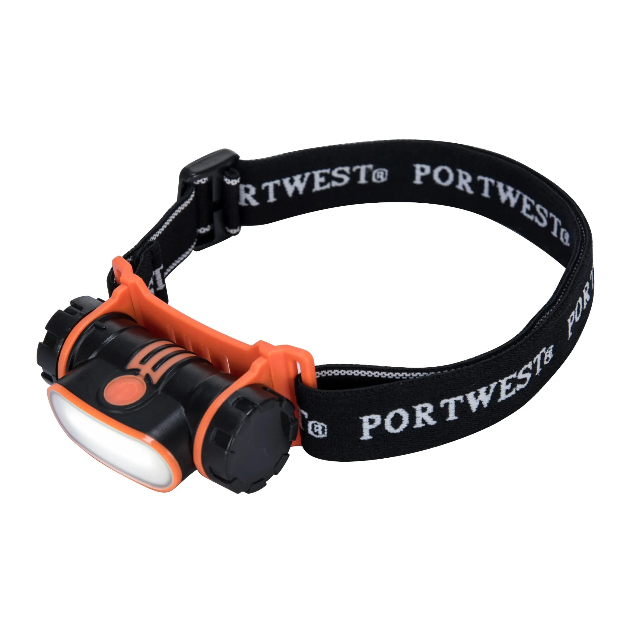 PORTWEST® USB Rechargeable LED Head Light - Black PA70