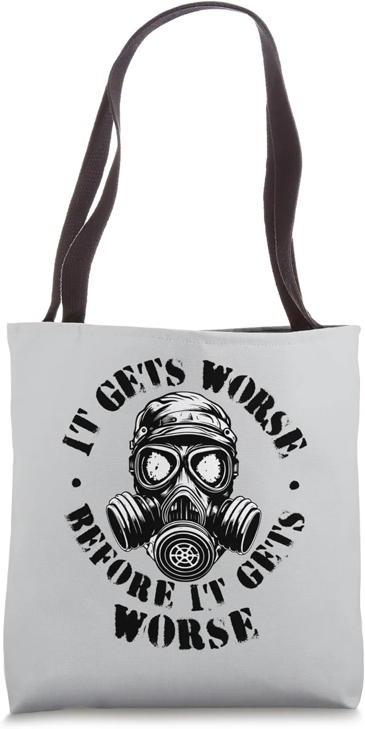Prepper Doomsday Homesteader Tote Bag