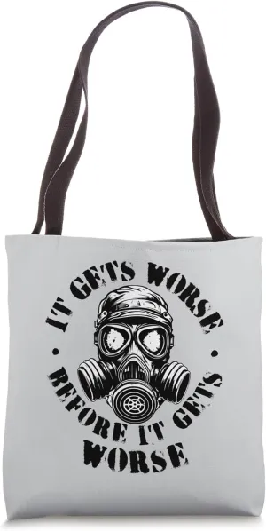 Prepper Doomsday Homesteader Tote Bag