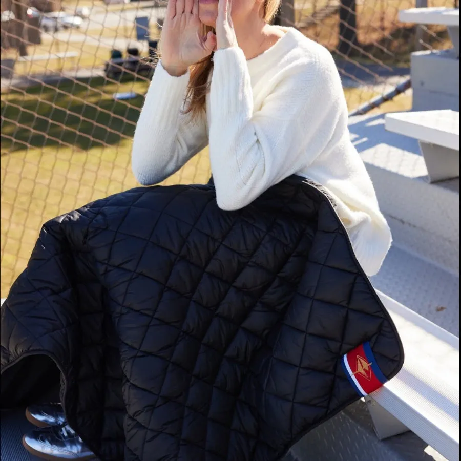 Pretty Rugged Gear Puffer Blanket