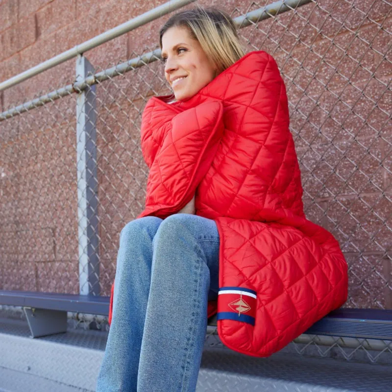 Pretty Rugged Gear Puffer Blanket