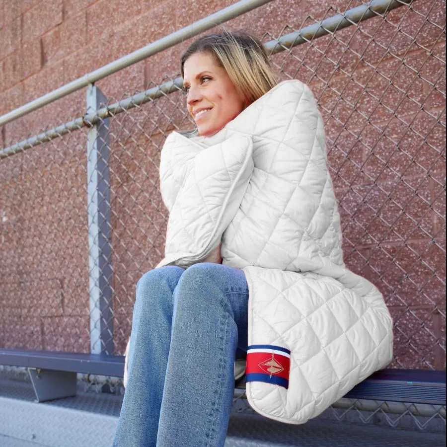 Pretty Rugged Gear Puffer Blanket