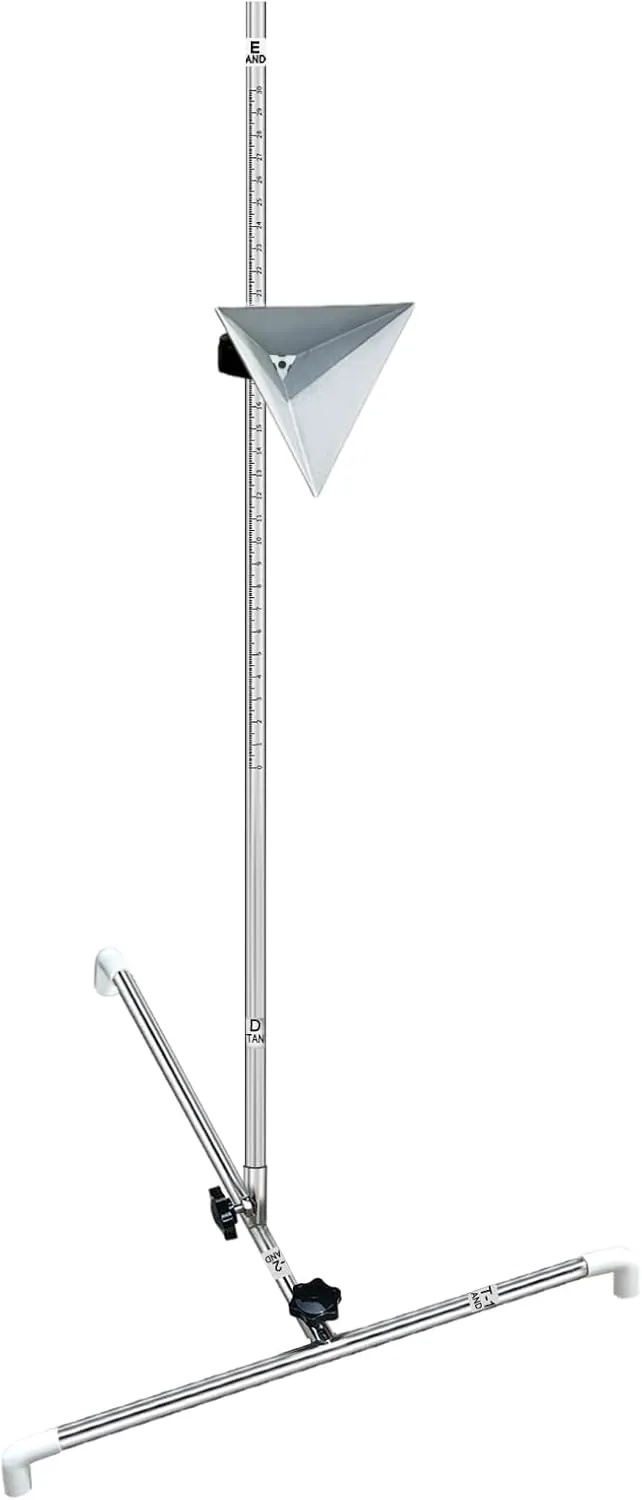 Professional ADAS Calibration Tool Kit with Radar Aiming Corner Reflector Target Include Stand Marked with 0-30cm Scale- Compatible with Honda, Toyota, Mazda, Kia, Ford, GM and Hyundai