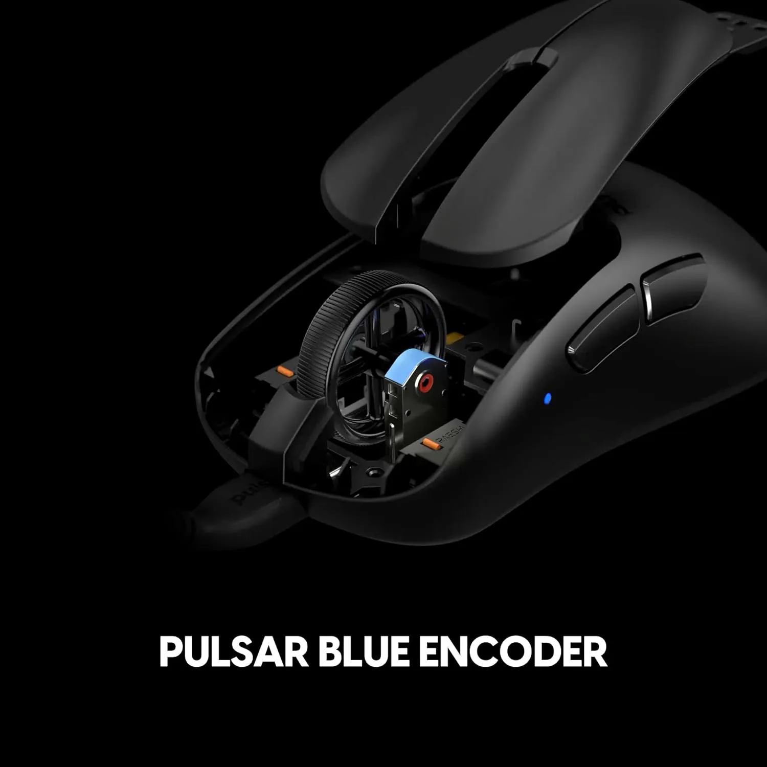 Pulsar Gaming Gears Xlite Wired Gaming Mouse, Ultra Lightweight 1.83 oz (52g), Ergonomic, Optical Switch, 26000 DPI, Motion Sync, PAW3395 Sensor (Medium, Wired, Black)