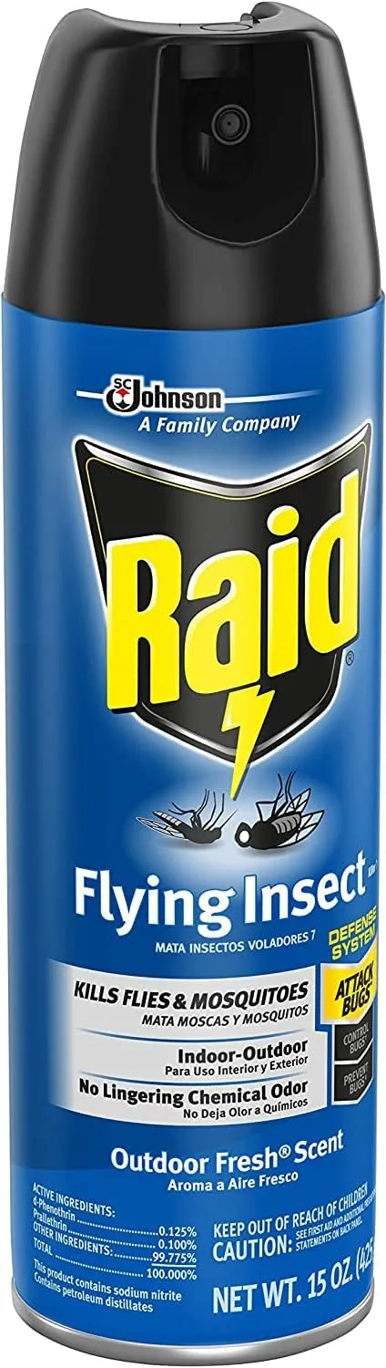 Raid Flying Insect Killer 15 Ounce (Pack of 2)