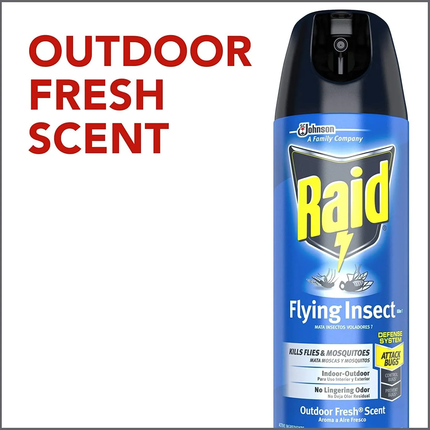Raid Flying Insect Killer 15 Ounce (Pack of 2)