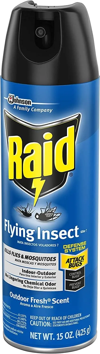 Raid Flying Insect Killer 15 Ounce (Pack of 2)