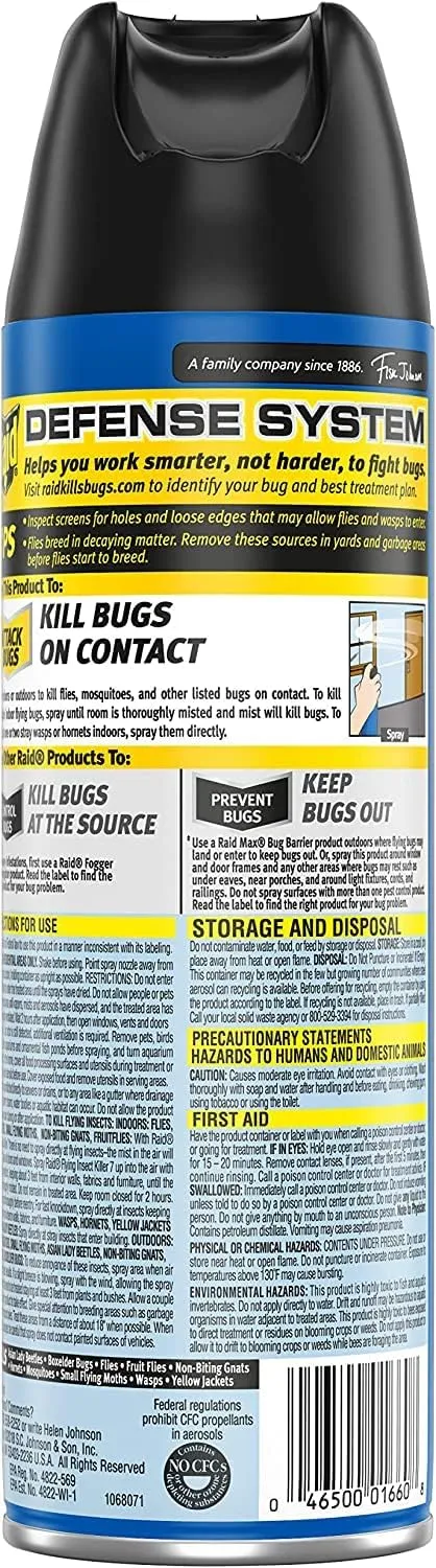 Raid Flying Insect Killer 15 Ounce (Pack of 2)