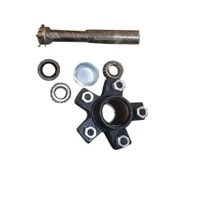 RAParts Aftermarket 5 on 4.5" Trailer Axle Kit 2000lbs Idler Hub Kit w/Round Spindles