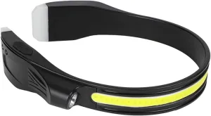 Rechargeable LED Induction Headlamps Motion Sensors Headlights LED Head Torch, IPX4 Waterproof Headlights for Hunting, 19*14.2*4.5cm, See Dimensions