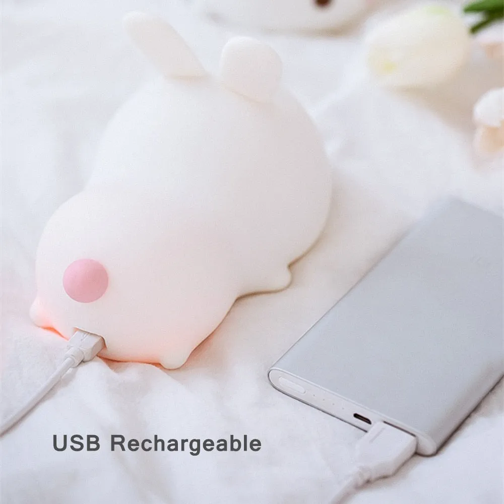 Rechargeable Rabbit Night Light