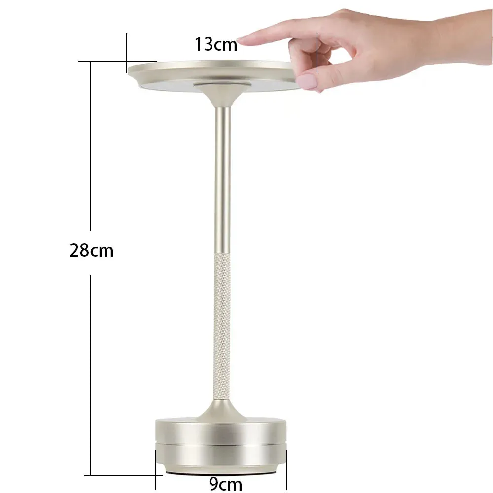 Rechargeable USB LED Night Light – Sleek Modern Table Lamp for Versatile Use