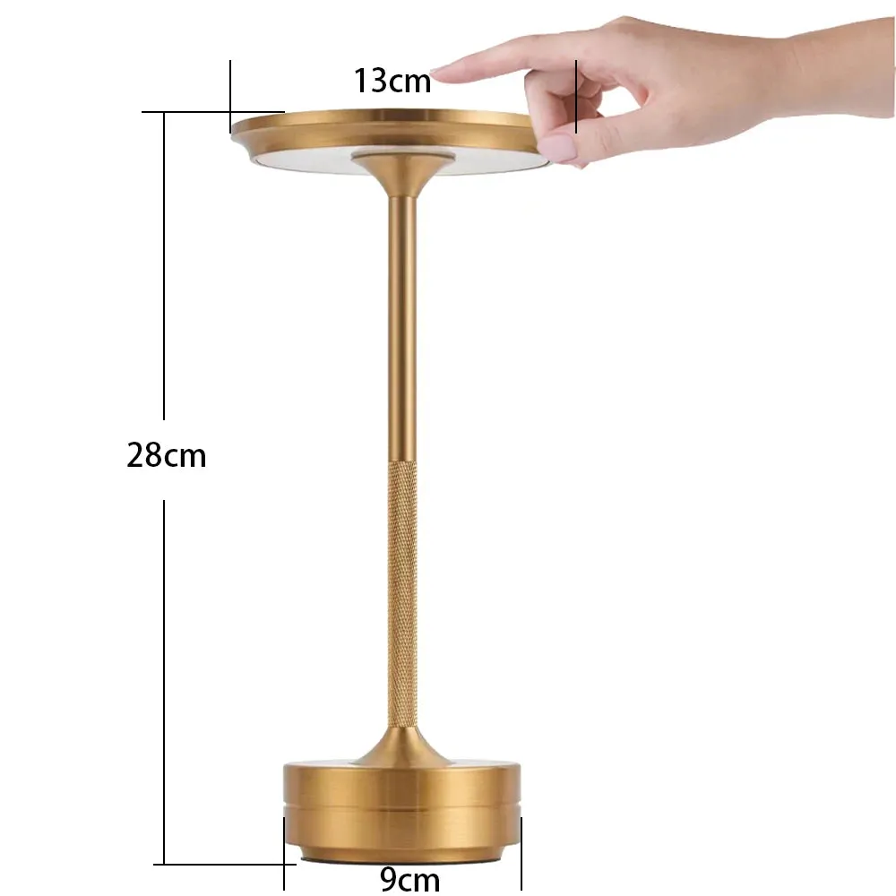 Rechargeable USB LED Night Light – Sleek Modern Table Lamp for Versatile Use