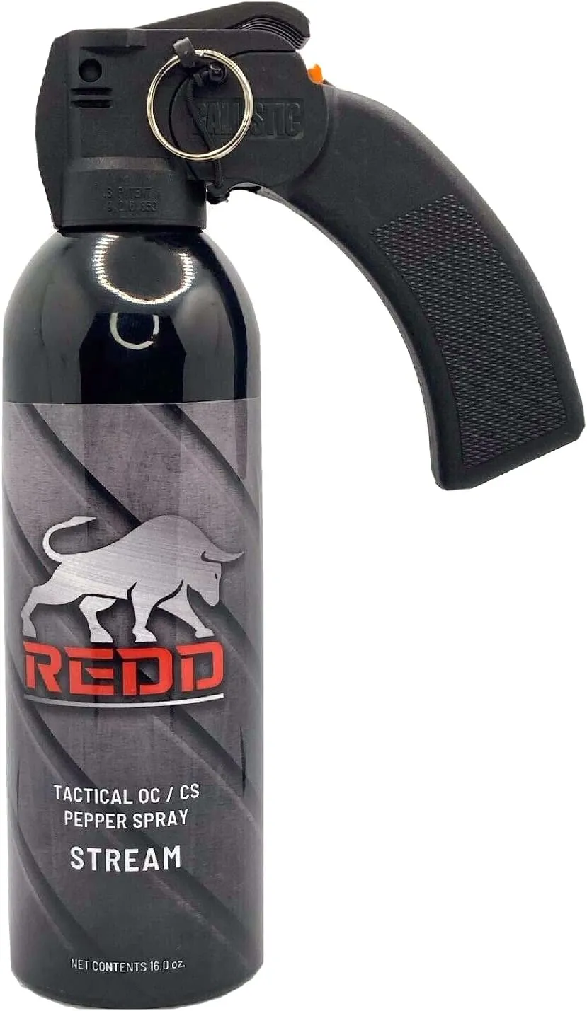 Redd, Tactical OC/CS Pepper Spray - MK-9 Stream (16 oz)