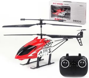 Remote Control Helicopters, RC Helicopter with Altitude Hold for Adults Kids Beginners, 2.4GHz LED Light Aircraft Indoor Flying Toy with Gryo, One Key Take Off/Landing
