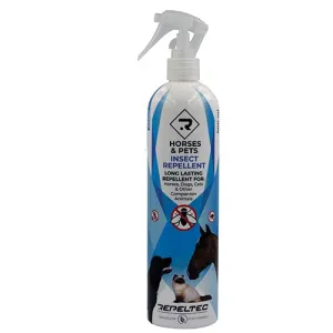 Repeltec - Odourless - Horses and Pets Insect Repellent Spray - 500 ml