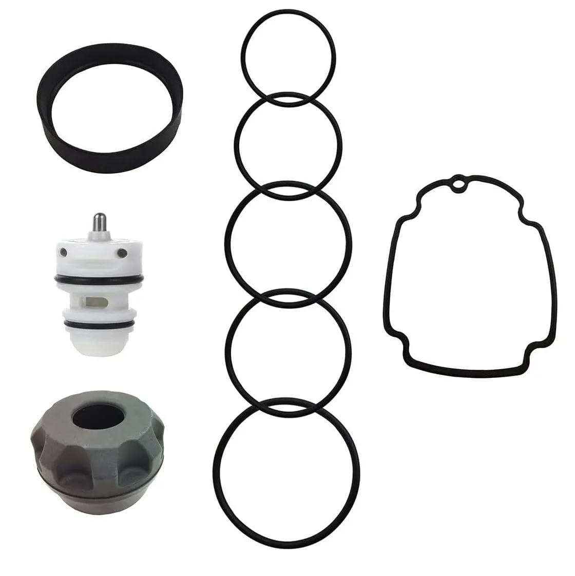 RN46-RK Reconstruction Kit(191777 Piston Bumper TVA6 Trigger Value and O-Ring kit) for Bostitch RN46 RN46-RK Roof Nail Parts