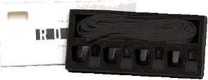 Ronix Men's Wakeboard Boot Laces Kit Shoelaces, Black, One Size
