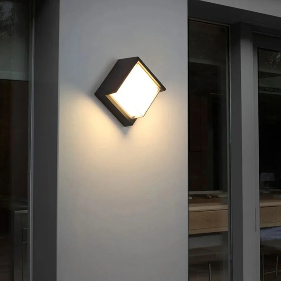 Royaleva Motion Sensor LED Wall Light for Modern Outdoor Spaces