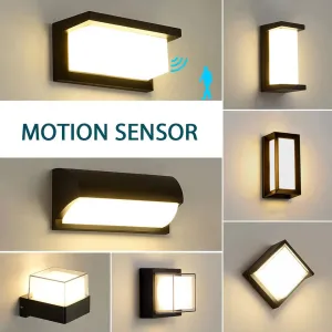 Royaleva Motion Sensor LED Wall Light for Modern Outdoor Spaces