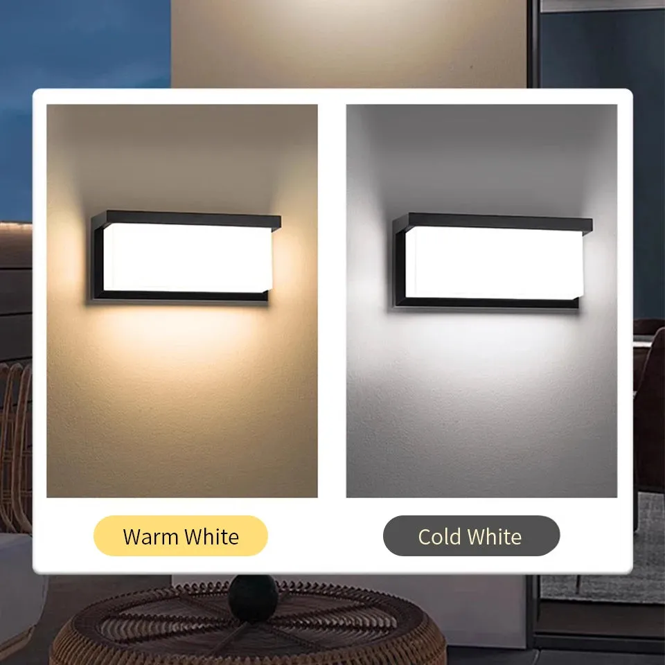 Royaleva Motion Sensor LED Wall Light for Modern Outdoor Spaces
