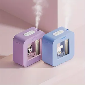 Sanrio Cinnamoroll & Kuromi USB Humidifier – Night Light & Rechargeable