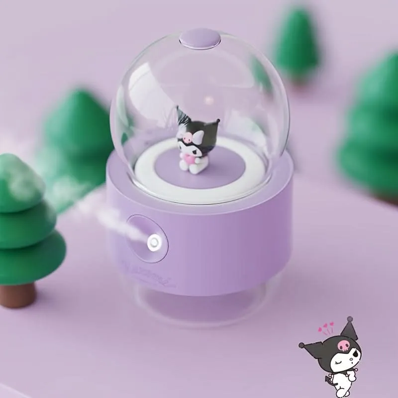 Sanrio USB Humidifier & Night Light – Kuromi & Cinnamoroll