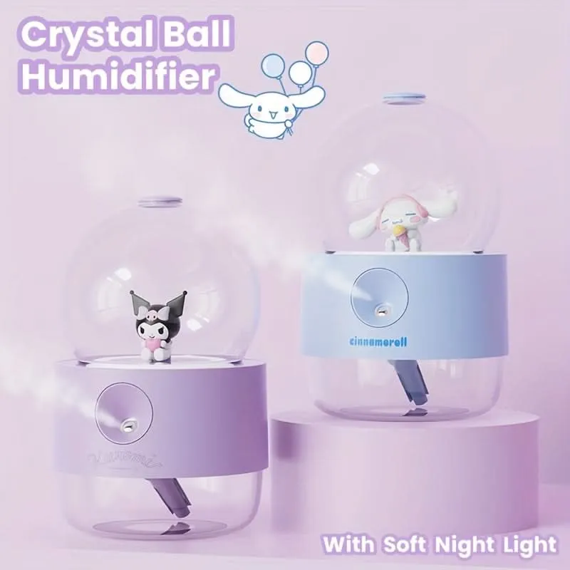 Sanrio USB Humidifier & Night Light – Kuromi & Cinnamoroll