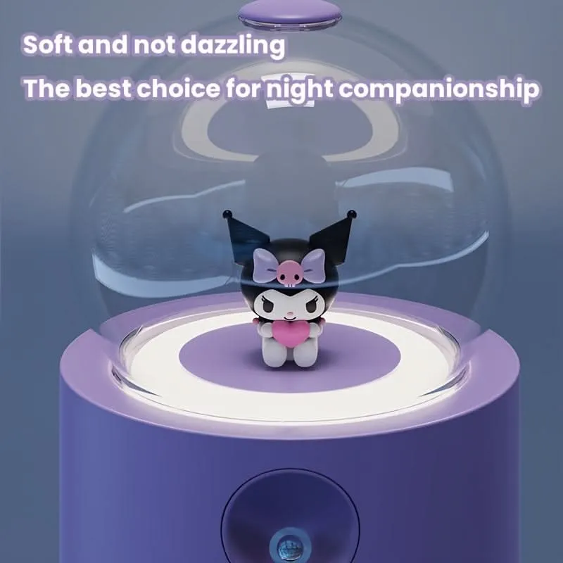 Sanrio USB Humidifier & Night Light – Kuromi & Cinnamoroll