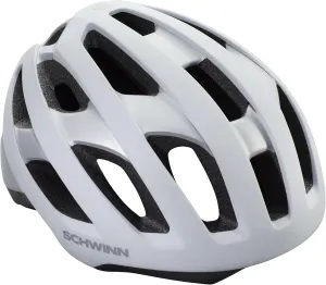 Schwinn LED Insight ERT Bike Helmet For Adult Youth Men Women, Front & Rear LED Lights, Can Fit Head Circumference 54-62 cm, With 19 Air Vents, Removable/Washable Padding, and Adjustable Locking Strap