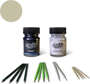 ScratchesHappen Exact-Match Touch Up Paint Kit - Halo (K1X) for Toyota - Essential (Paint   Clear Coat)