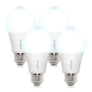 Sengled Motion Sensor Light Bulbs, A19, 75-Watt Equivalent,5000K Daylight Motion Activated Dusk to Dawn Security Light Bulb,1200Lumens Outdoor Lighting for Garage Porch Stairs Hallway, 4 Pack