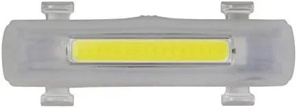 Serfas Thunder Blast USB Headlight Audible Warning System Alert When Battery Runs Low Charging Cable, Clear