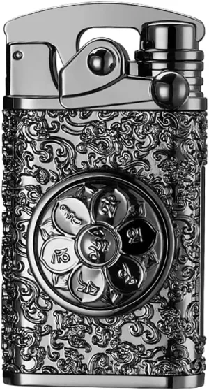 SKRFIRE Electric Plasma Lighter - Rechargeable USB, Windproof, Dual Arc, LED Power Display for Candle, Incense, Fireworks (Black)