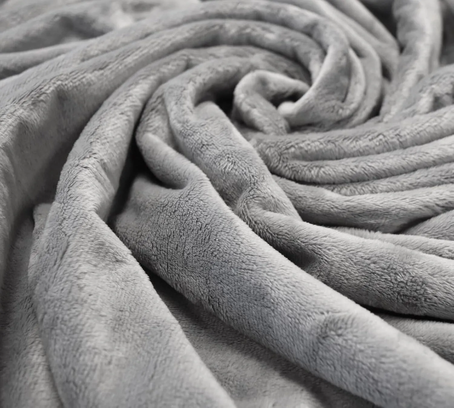 SoftHeat - King Micro-Fleece Heated Blanket - Luxuriously Warm & Soft Electric Blanket, Patented Low-Voltage Technology (Grey, King)