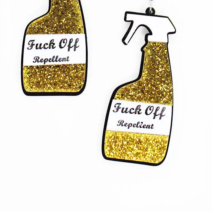 Spray Repellent Earring