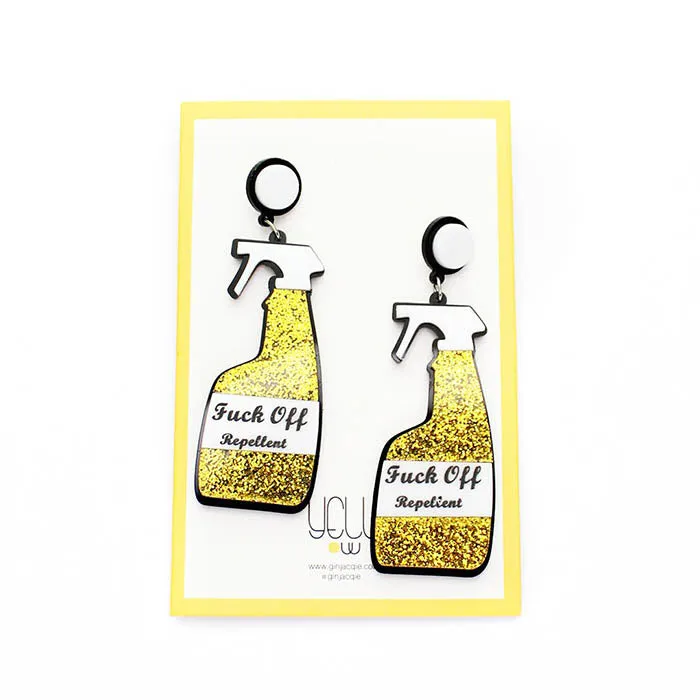 Spray Repellent Earring