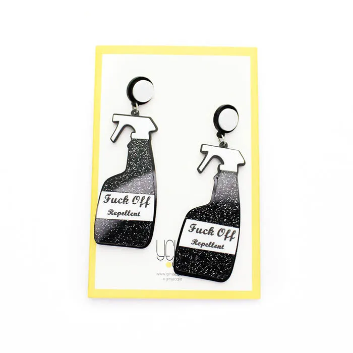 Spray Repellent Earring