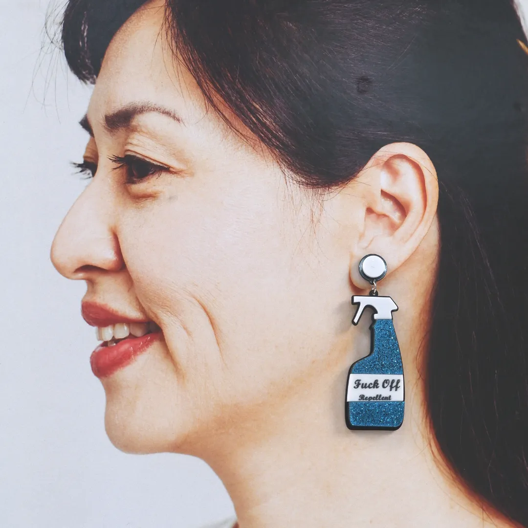 Spray Repellent Earring