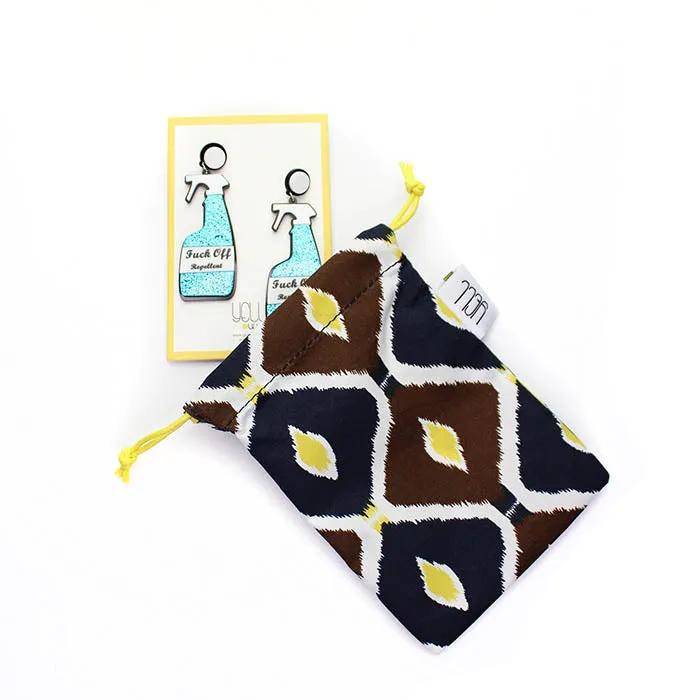 Spray Repellent Earring
