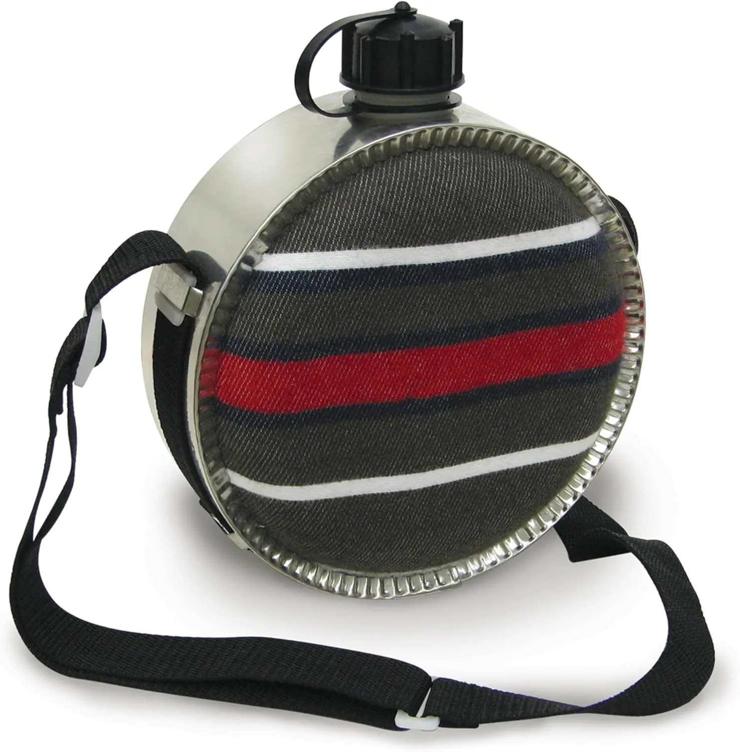 Stansport Blanket Canteen - 4 Quarts (290), Black