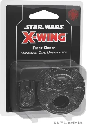 Star Wars X-Wing 2nd Edition Miniatures Game First Order Maneuver Dial UPGRADE KIT - Strategy Game for Kids & Adults, Ages 14 , 2 Players, 30-45 Minute Playtime, Made by Atomic Mass Games
