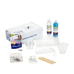 STEM Science Kit: String Slime Goo, Ages 6  | Experiments for Kids, Chemistry Set, STEM Projects, Educational Toys