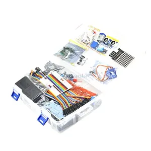 Super Ultimate Starter Learning Kit for Arduino Raspberry Pi LCD1602 Servo Motor Processing with Guide Book Matching Box