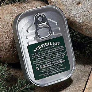 Survival Kit Sardine Can