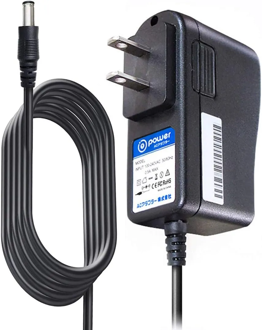 T POWER Ac Adapter for Emjoi AP-10LR AP10LR AP-10R AP10R Soft Light Caress Rechargeable Epilator Power Supply Cord Cable PS Wall Home Charger Power Supply