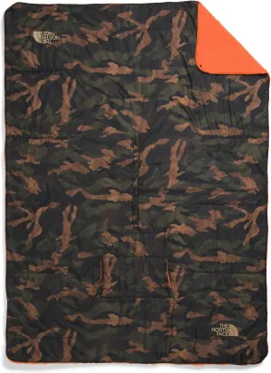 THE NORTH FACE Wawona Fuzzy Blanket, New Taupe Green TNF Camo Print, One Size