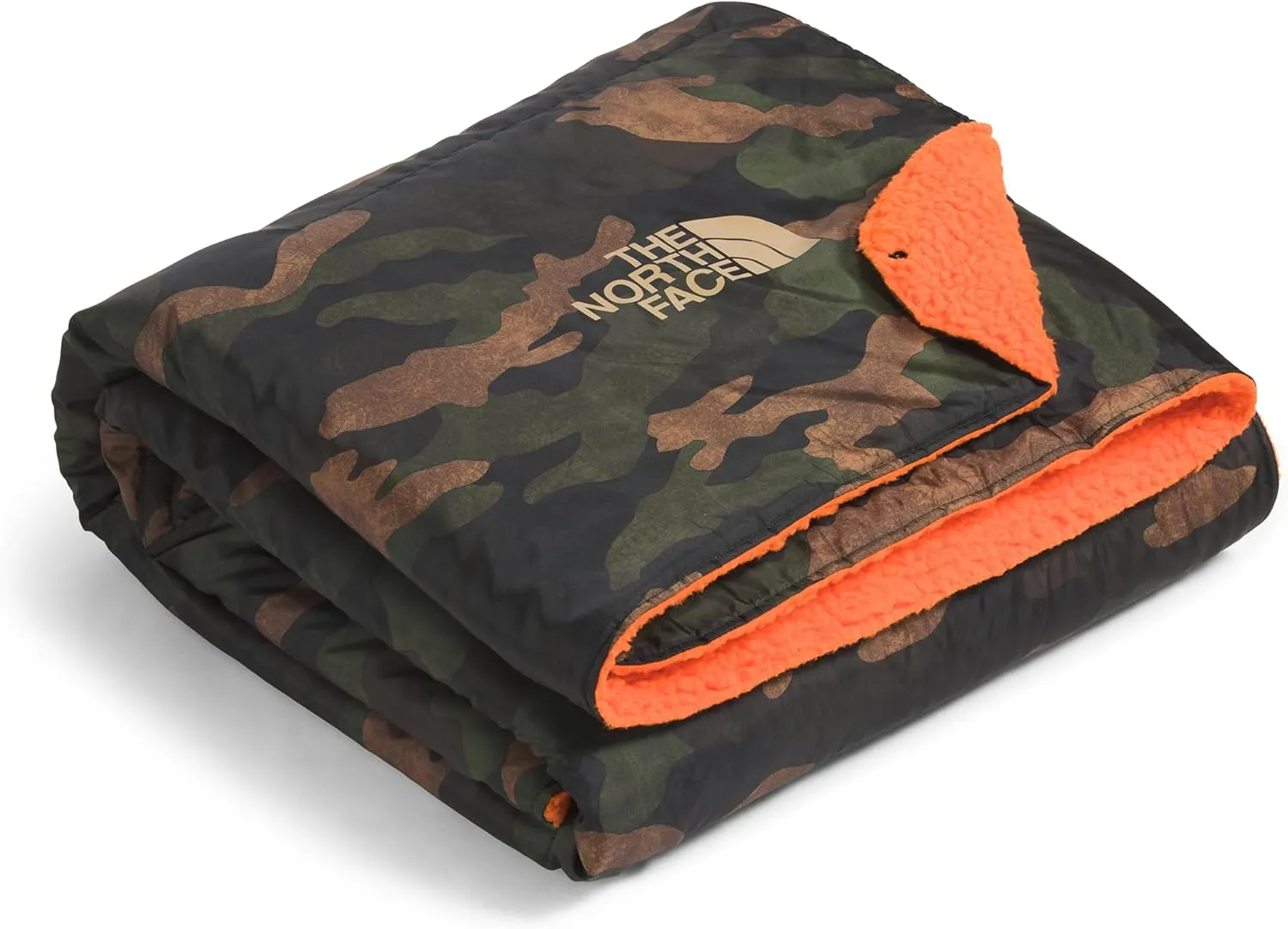 THE NORTH FACE Wawona Fuzzy Blanket, New Taupe Green TNF Camo Print, One Size