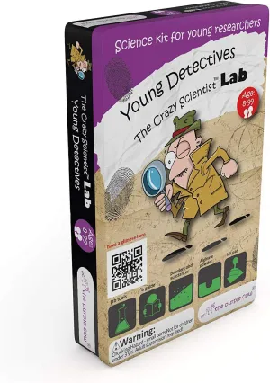 The Purple Cow The Crazy Scientist Lab Young Detectives Science Kit, Model Number: 5522023