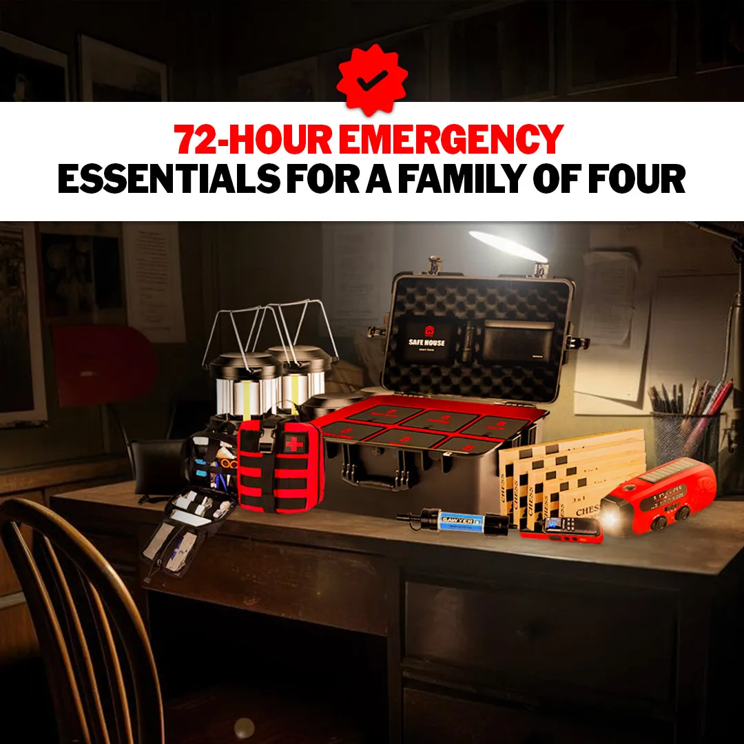 The Safe House Survival Kit | 72-Hour Family Emergency Kit